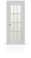 Дверь СИТИДОРС мод. Олимп-2 со стеклом Эмаль RAL 7047