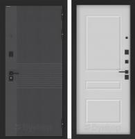 Дверь БУНКЕР BN-05 Лофт графит/ФЛ-711 Белый софт