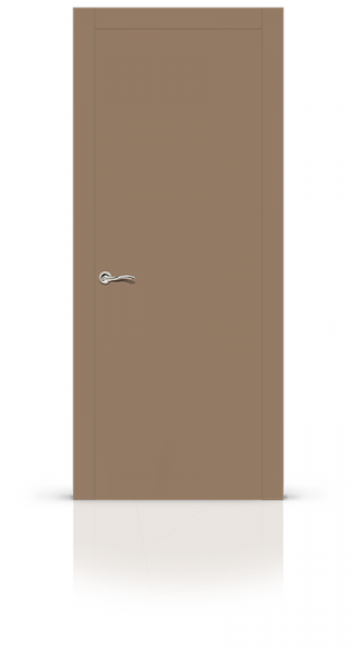 Дверь СИТИДОРС мод. Лучия-1 со стеклом Шпон Ясеня + Эмаль NCS 4010