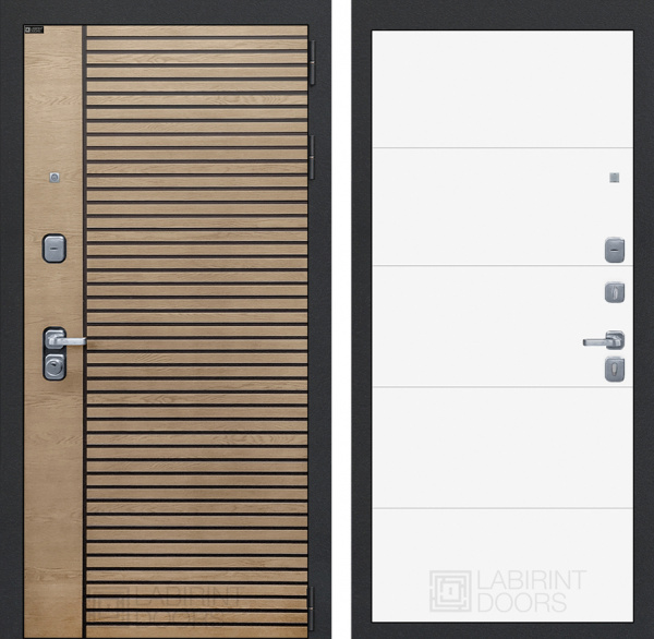 Дверь Лабиринт RITM 13 — Белый софт