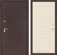 Дверь Лабиринт CLASSIC Антик медный 03 — Крем софт