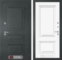 Дверь Лабиринт ATLANTIC (Ю) 26 — Эмаль RAL 9003