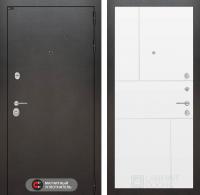 Дверь Лабиринт SILVER 21 — Белый софт