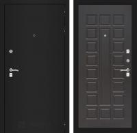 Дверь Лабиринт CLASSIC Шагрень черная 04 — Венге