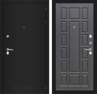 Дверь Лабиринт CLASSIC Шагрень черная 12 — Венге