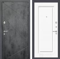 Дверь Лабиринт LOFT (Ю) 27 — Эмаль RAL 9003