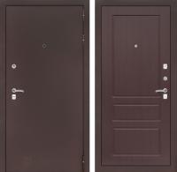 Дверь Лабиринт CLASSIC Антик медный 03 — Орех премиум