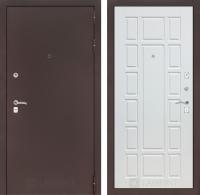 Дверь Лабиринт CLASSIC Антик медный 12 — Белое дерево