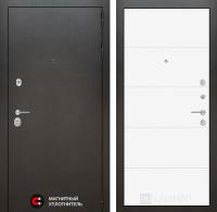 Дверь Лабиринт SILVER 13 — Белый софт