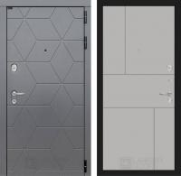 Дверь Лабиринт COSMO 21 — Грей софт