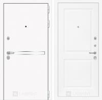 Дверь Лабиринт LINE WHITE 11 — Белый софт