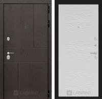 Дверь Лабиринт URBAN 06 — Белое дерево