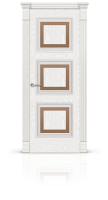 Дверь СИТИДОРС мод. Элеганс-8 со стеклом Шпон Белый ясень