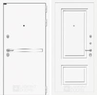 Дверь Лабиринт LINE WHITE 26 — Эмаль RAL 9003