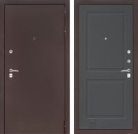 Дверь Лабиринт CLASSIC Антик медный 11 — Графит софт