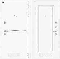Дверь Лабиринт LINE WHITE 27 — Эмаль RAL 9003
