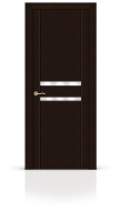 Дверь СИТИДОРС мод. Турин-2 со стеклом Шпон Венге