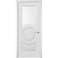Дверь SIMPLE-4 Со стеклом, эмаль белая