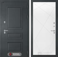 Дверь Лабиринт ATLANTIC (Ю) 24 — Белый софт