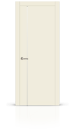 Дверь СИТИДОРС мод. Лучия-1 со стеклом Шпон Ясеня + Эмаль RAL 9001