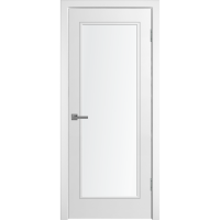 Дверь NEO-1 Со стеклом, эмаль белая