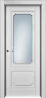 Дверь Офрам РИАН-2 со стеклом, эмаль белая