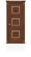 Дверь СИТИДОРС мод. Элеганс-8 со стеклом Шпон Дуб миндаль