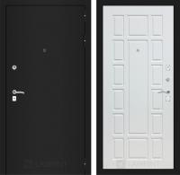 Дверь Лабиринт CLASSIC Шагрень черная 12 — Белое дерево
