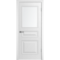 Дверь NEO-3 Со стеклом, эмаль белая