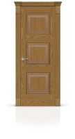 Дверь СИТИДОРС мод. Элеганс-8 со стеклом Шпон Дуб медовый