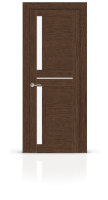 Дверь СИТИДОРС мод. Баджио со стеклом Экошпон орех