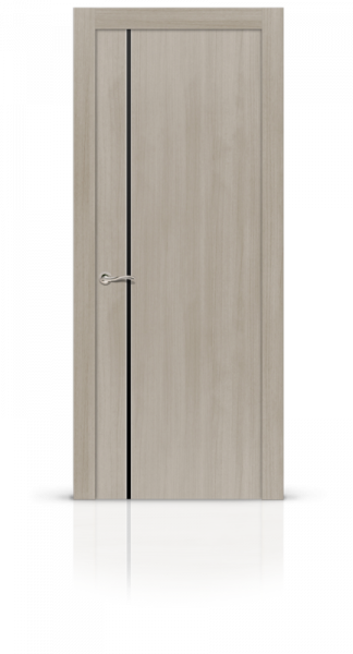 Дверь СИТИДОРС мод. Лучия-1 со стеклом Экошпон ясень кремовый