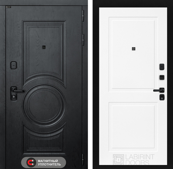 Дверь Лабиринт GRAND (Ю) 11 — Белый софт