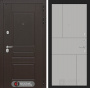 Дверь Лабиринт МЕГАПОЛИС 21 — Грей софт
