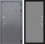 Дверь Лабиринт COSMO 29 — ХОМС Серый софт рельеф