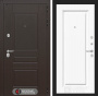 Дверь Лабиринт МЕГАПОЛИС 27 — Эмаль RAL 9003