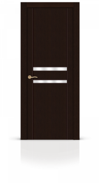 Дверь СИТИДОРС мод. Турин-2 со стеклом Шпон Венге