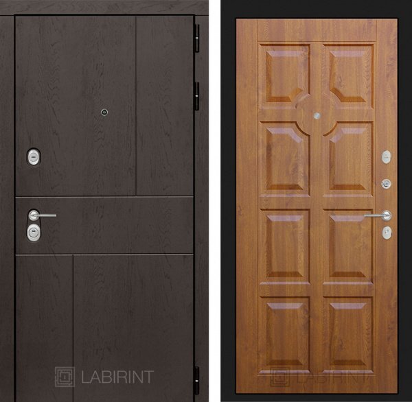 Дверь Лабиринт URBAN 17 — Голден ОАК (Винорит)