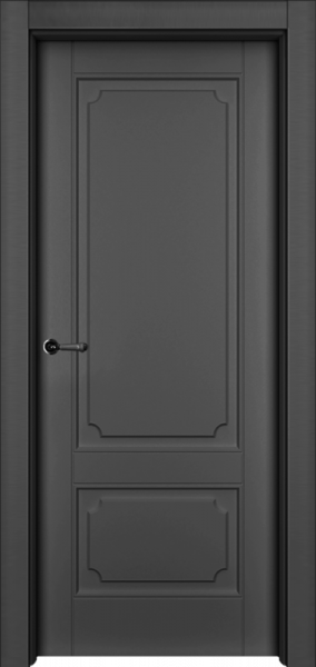Дверь Офрам РИАН-2 глухая, эмаль черная