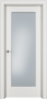 Дверь Офрам ДЕЛЬТА со стеклом, эмаль молочно-белая RAL 9010
