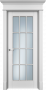 Дверь Офрам ОКСФОРД со стеклом, эмаль белая