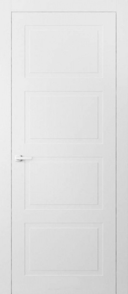 Дверь Офрам КЛАССИКА-4 глухая, эмаль белая