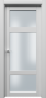 Дверь Офрам ПАРНАС-32 со стеклом, эмаль белая
