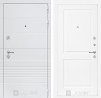 Дверь Лабиринт TRENDO 11 — Белый софт