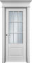 Дверь Офрам ОКСФОРД-2 со стеклом, эмаль белая
