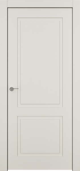 Дверь Офрам КЛАССИКА-2 глухая, эмаль кремовая RAL 9001