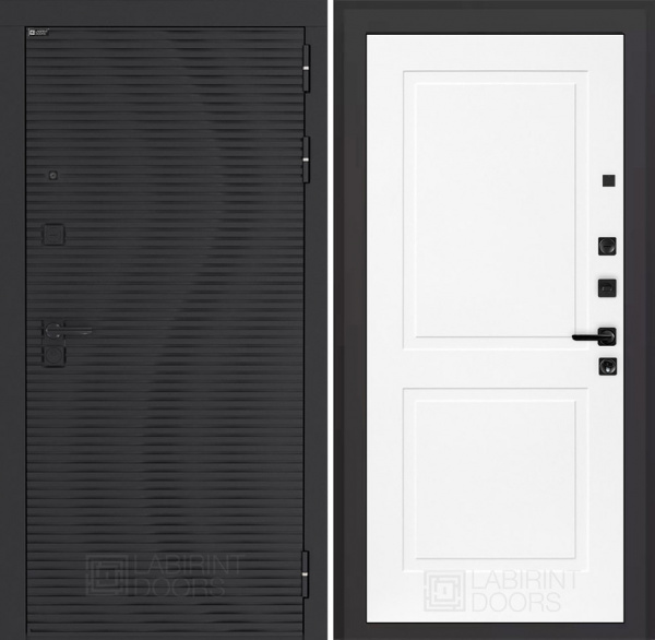 Дверь Лабиринт ВУЛКАНО (Ю) 11 — Белый софт