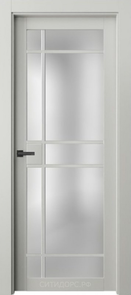 Дверь Офрам РОНДА-3 ст.Р9 со стеклом, эмаль белая