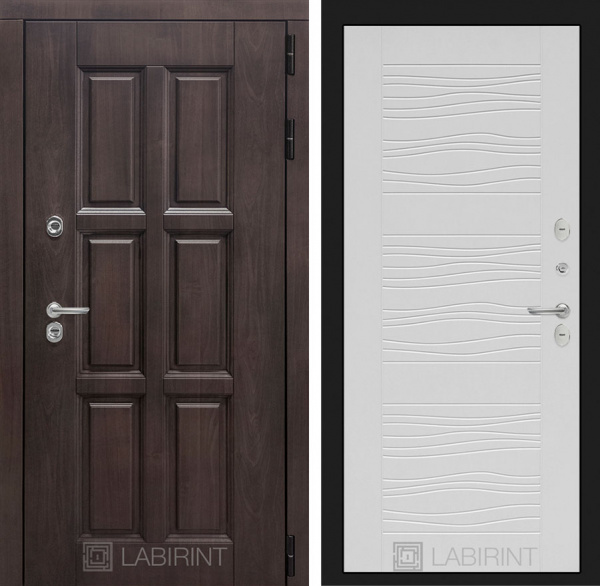 Дверь Лабиринт ЛОНДОН 06 — Белое дерево