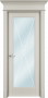 Дверь Офрам ТАНЖЕР ХО со стеклом, эмаль кремовая RAL 9001